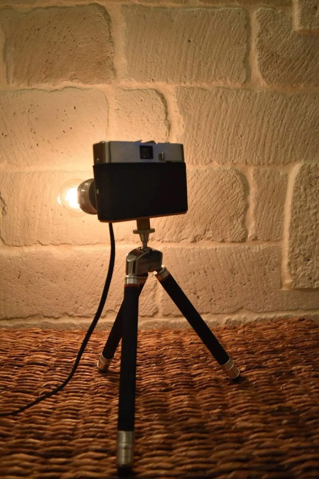 Lampe appareil photo Contessa Lke trépied télescopique Etsy