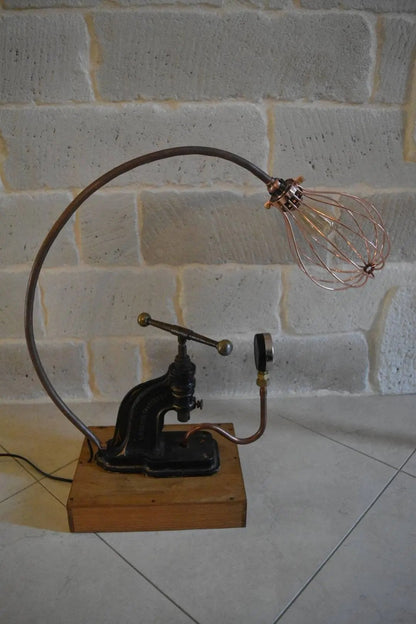 Lampe de bureau ancienne presse Etsy