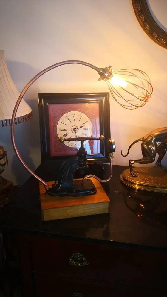 Lampe de bureau ancienne presse Etsy