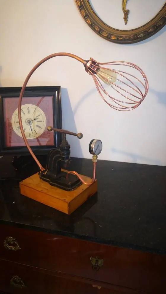 Lampe de bureau ancienne presse Etsy