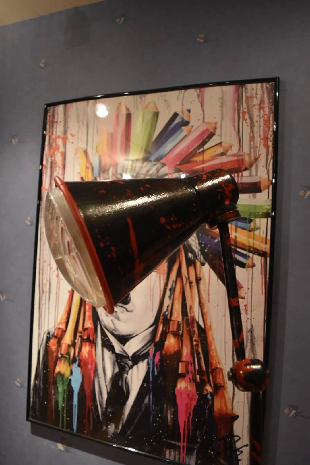 Lampe de bureau industriel Etsy