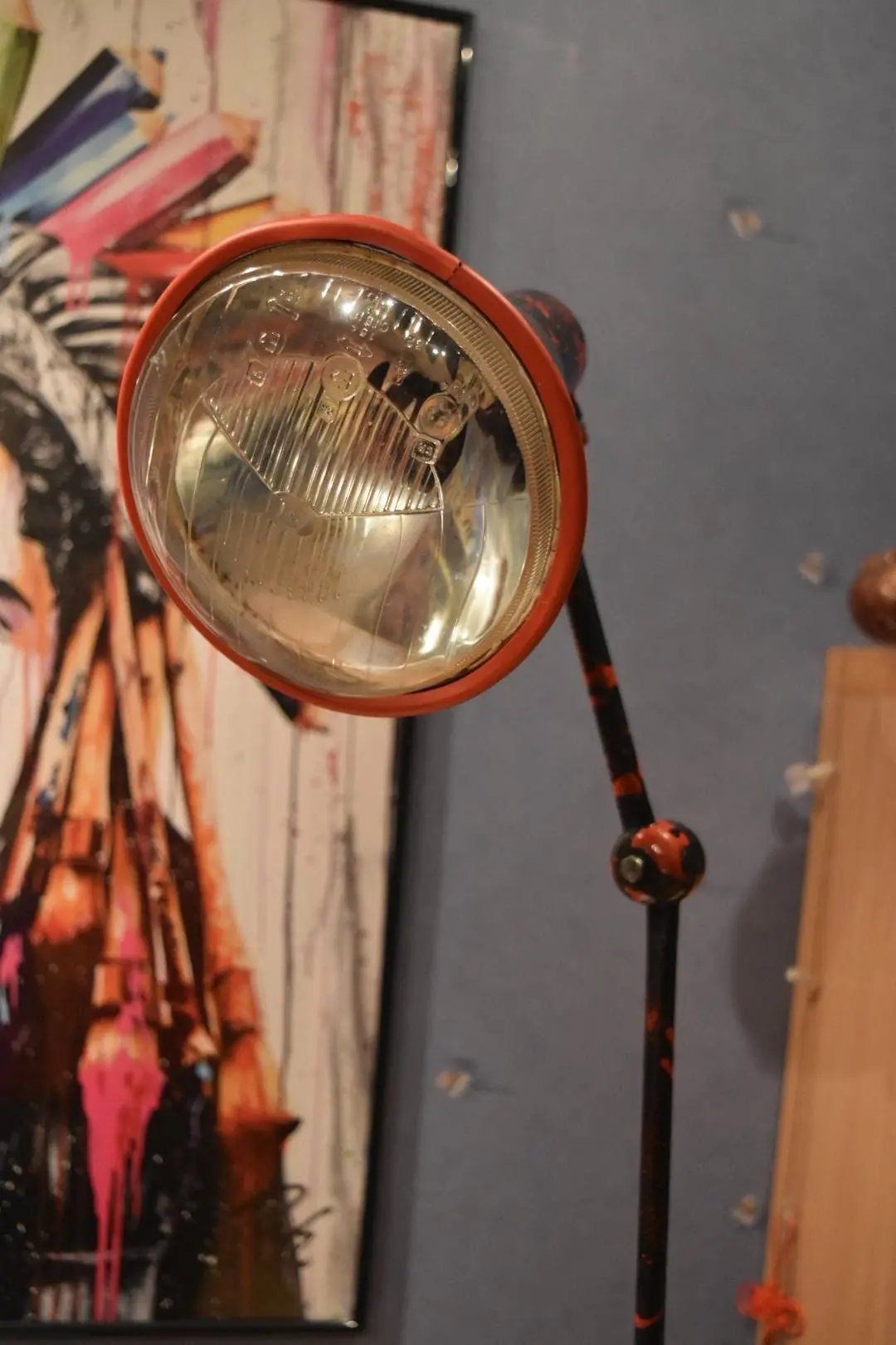 Lampe de bureau industriel Etsy