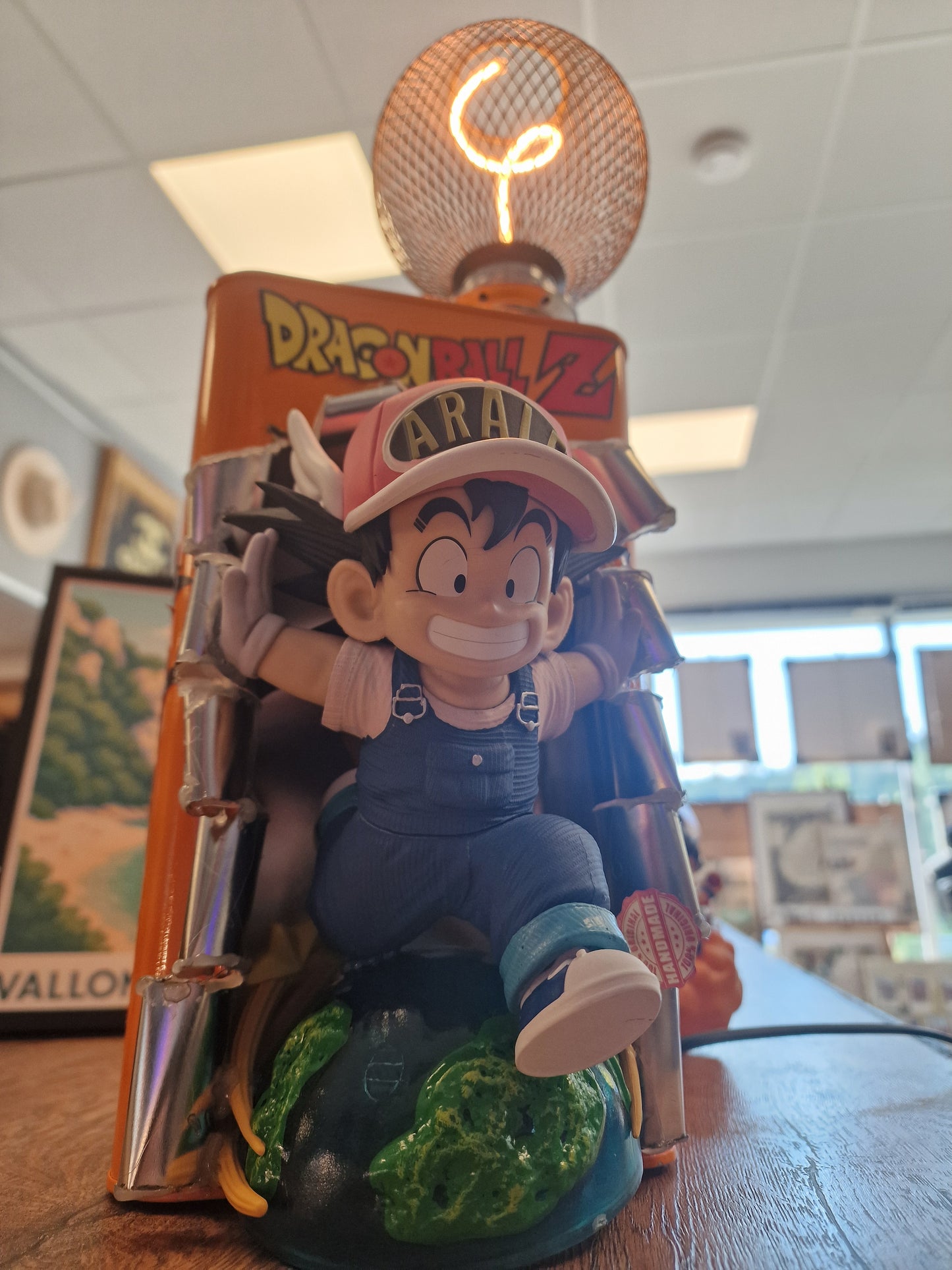 Lampe Dragon Ball Z Sangoku – Lampe Décorative Manga Customisée & Artisanale