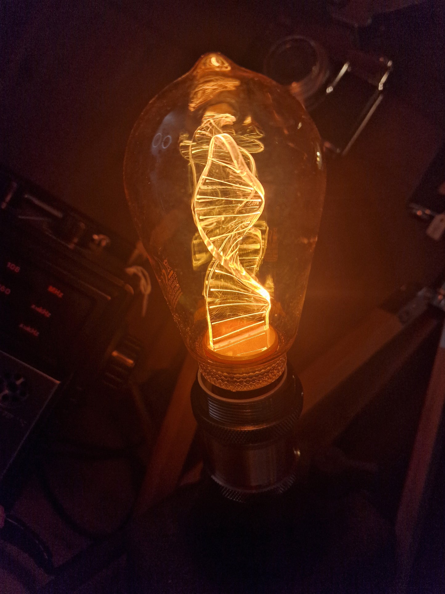 Lampe industrielle sncf vintage "Wonder"2  – Création artisanale unique