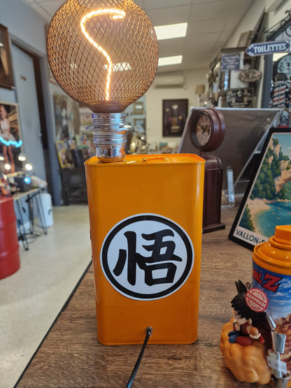 Lampe Dragon Ball Z Sangoku – Lampe Décorative Manga Customisée & Artisanale