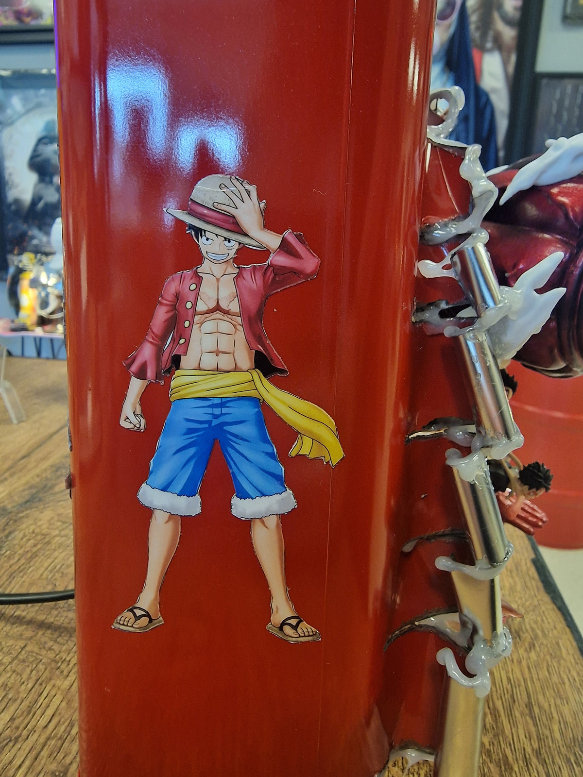 Lampe One Piece Monkey D. Luffy – Décoration manga artisanale