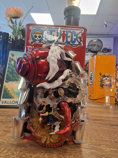 Lampe One Piece Monkey D. Luffy – Décoration manga artisanale