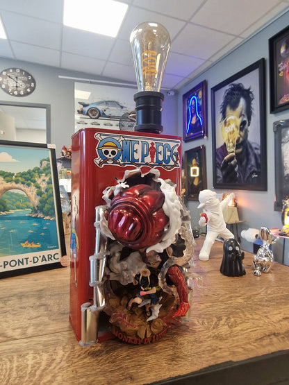 Lampe One Piece Monkey D. Luffy – Décoration manga artisanale