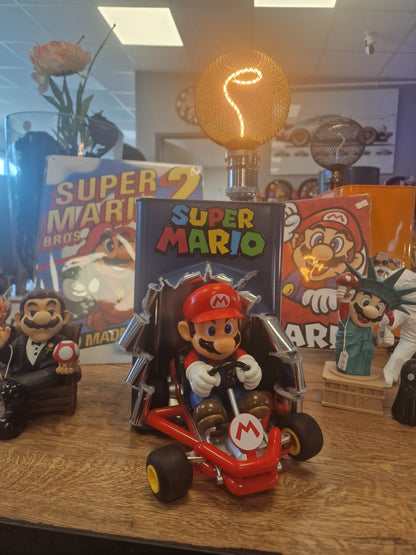 Lampe Super Mario Mario Kart – Décoration Gaming Artisanale