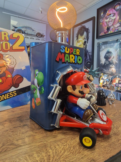 Lampe Super Mario Mario Kart – Décoration Gaming Artisanale
