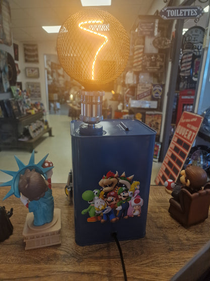 Lampe Super Mario Mario Kart – Décoration Gaming Artisanale