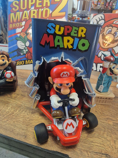 Lampe Super Mario Mario Kart – Décoration Gaming Artisanale