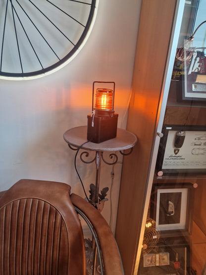 Lampe lanterne de bateau vintage convertie 220V | Lampe marine ancienne