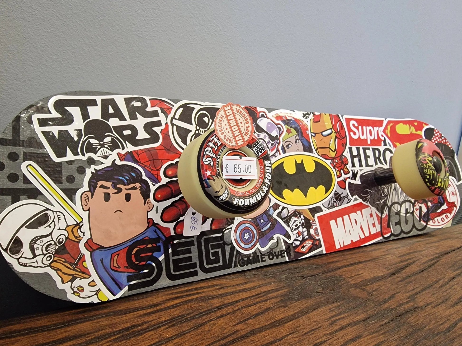 Mini skateboard girly porte manteau  pop art Etsy