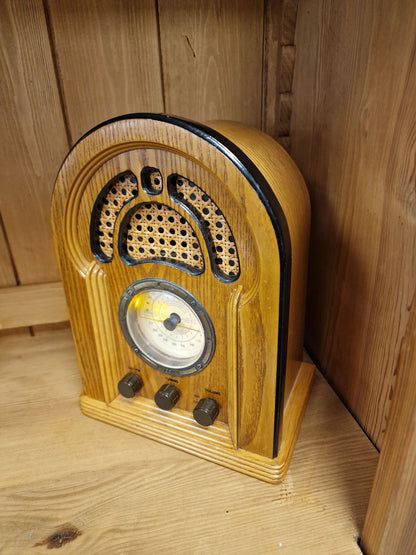 Radio vintage Spirit of St. Louis – Enceinte Bluetooth rechargeable