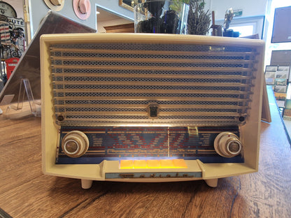Radio Radiola Vintage Bluetooth – Radio Ancienne Transformée en Enceinte Bluetooth avec Haut-Parleur JVC
