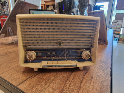 Radio Radiola Vintage Bluetooth – Radio Ancienne Transformée en Enceinte Bluetooth avec Haut-Parleur JVC