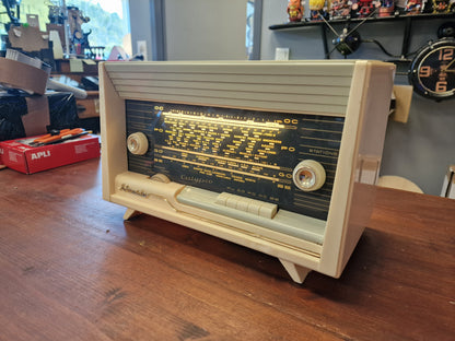Radio Schneider Calypso Bluetooth Vintage – Enceinte Bluetooth Artisanale Restaurée – Fabrication Française en Ardèche