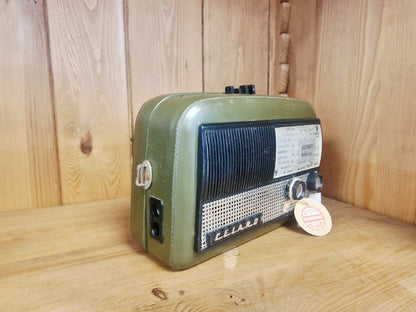 Radio Vintage Celard Rénovée – Enceinte Bluetooth Artisanale avec Batterie Rechargeable – Pièce Unique Made in Ardèche
