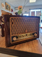 Radio ancienne Philips vintage transformée en enceinte Bluetooth – Poste TSF rétro lumineux – Pièce unique
