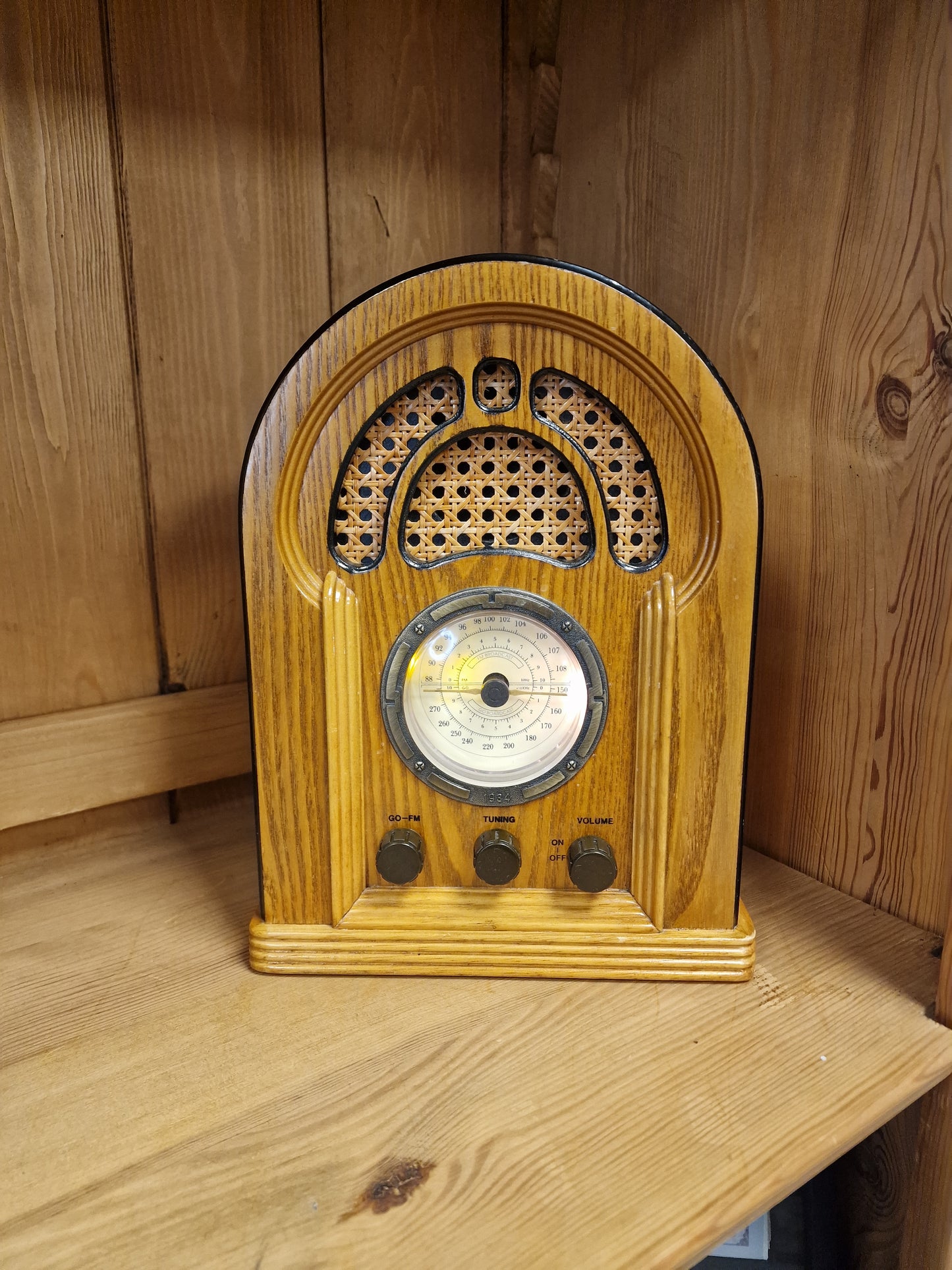 Radio vintage Spirit of St. Louis – Enceinte Bluetooth rechargeable