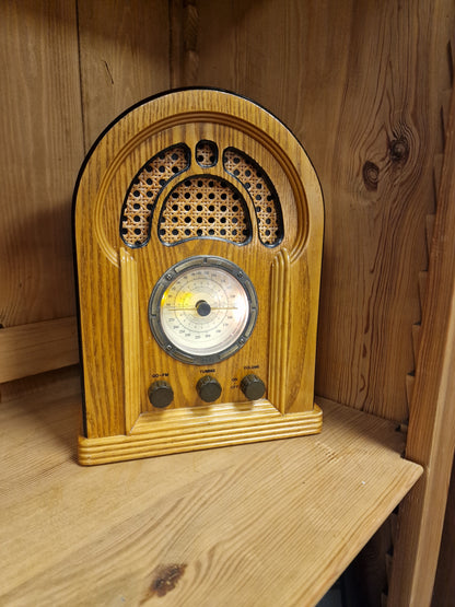 Radio vintage Spirit of St. Louis – Enceinte Bluetooth rechargeable