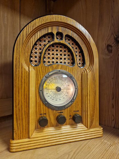 Radio vintage Spirit of St. Louis – Enceinte Bluetooth rechargeable