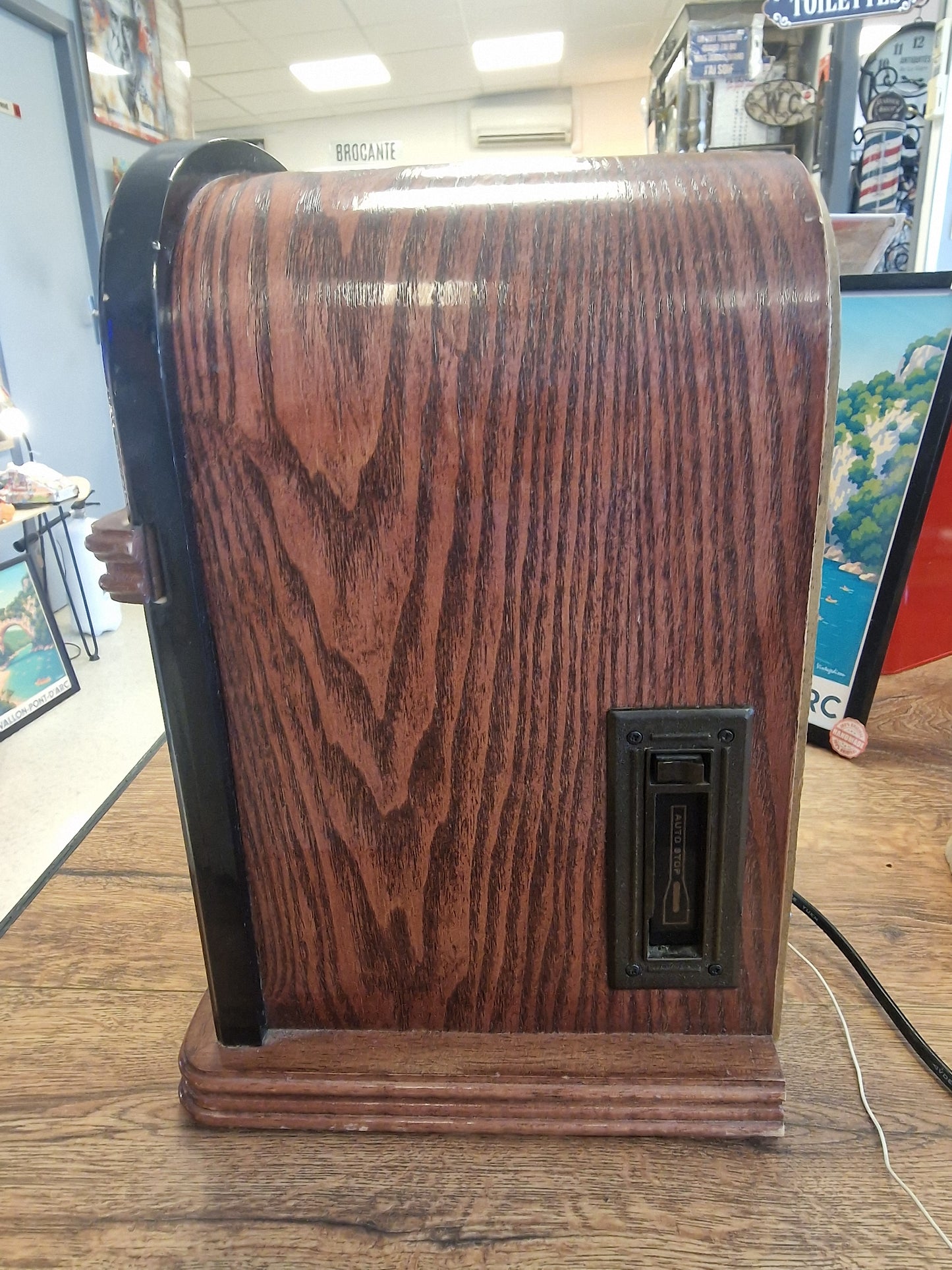 Radio vintage Spirit of St. Louis années 1990 – Enceinte Bluetooth 5.3 – Auxiliaire – Création VINTAGEDISON