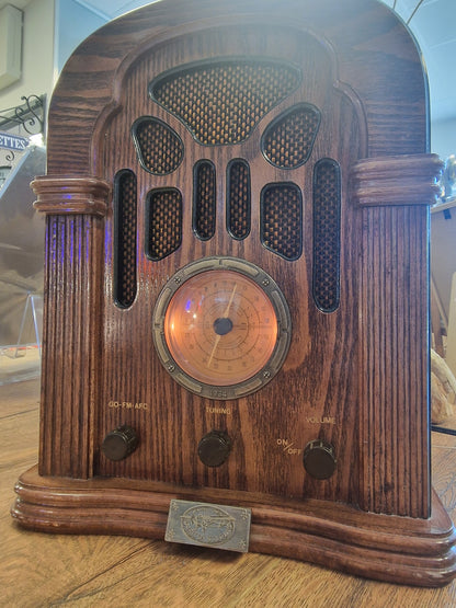 Radio vintage Spirit of St. Louis années 1990 – Enceinte Bluetooth 5.3 – Auxiliaire – Création VINTAGEDISON