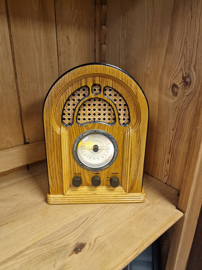 Radio vintage Spirit of St. Louis – Enceinte Bluetooth rechargeable