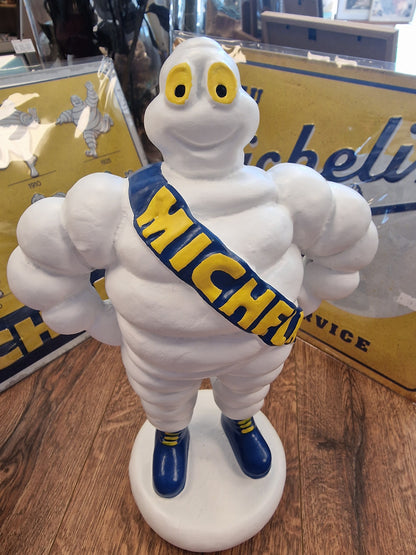 Statuette Bibendum Michelin 34,5 cm – Statue Michelin Man – Objet publicitaire déco garage vintage