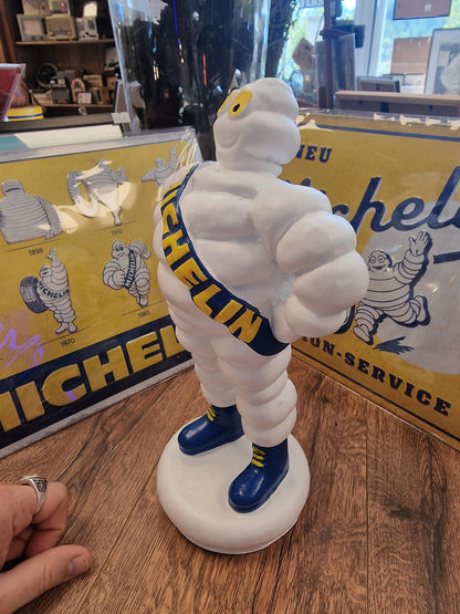 Statuette Bibendum Michelin 34,5 cm – Statue Michelin Man – Objet publicitaire déco garage vintage