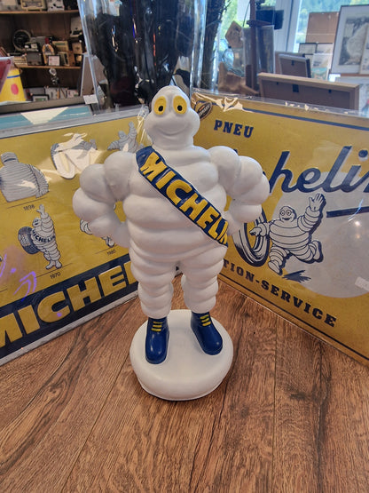 Statuette Bibendum Michelin 34,5 cm – Statue Michelin Man – Objet publicitaire déco garage vintage