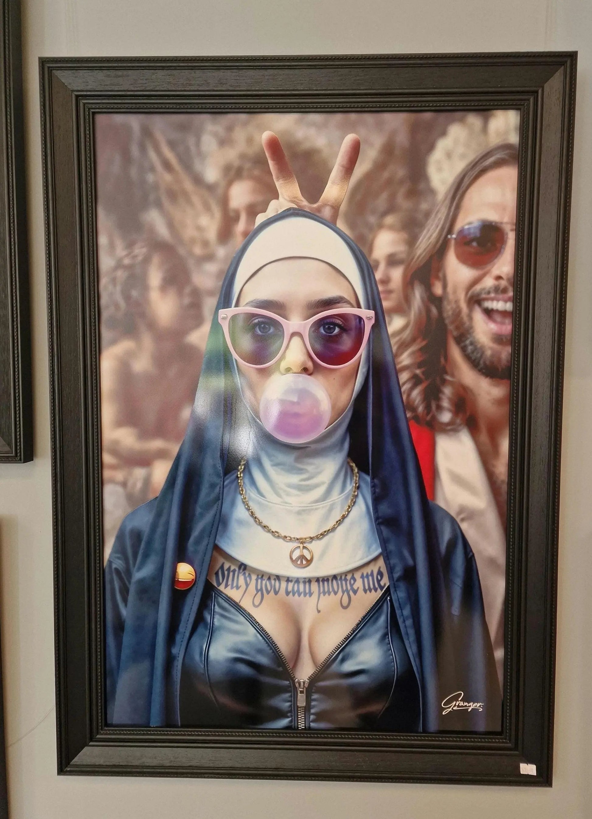 Tableau pop arts Confession III  Alexandre Granger Etsy