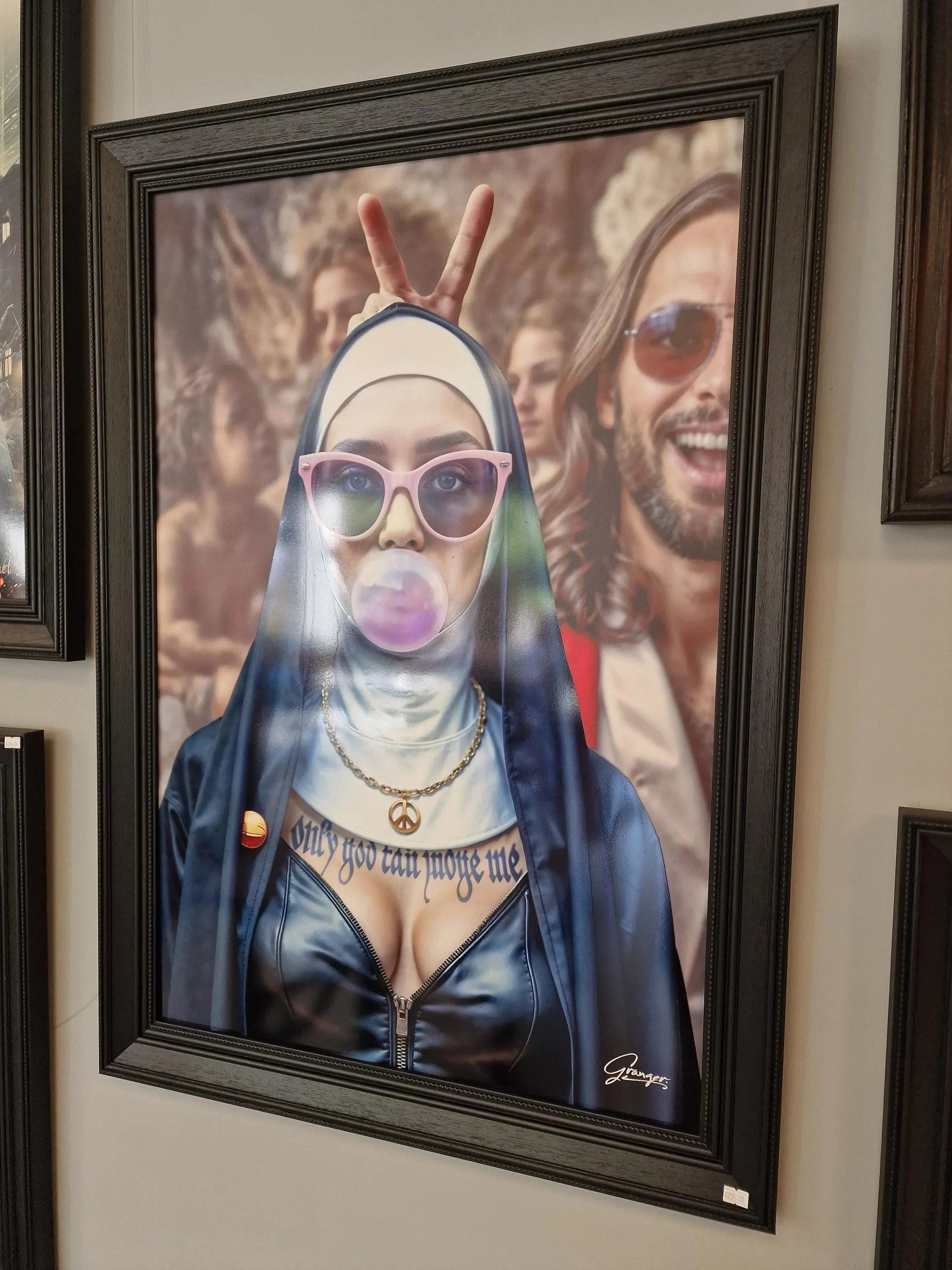 Tableau pop arts Confession III  Alexandre Granger Etsy