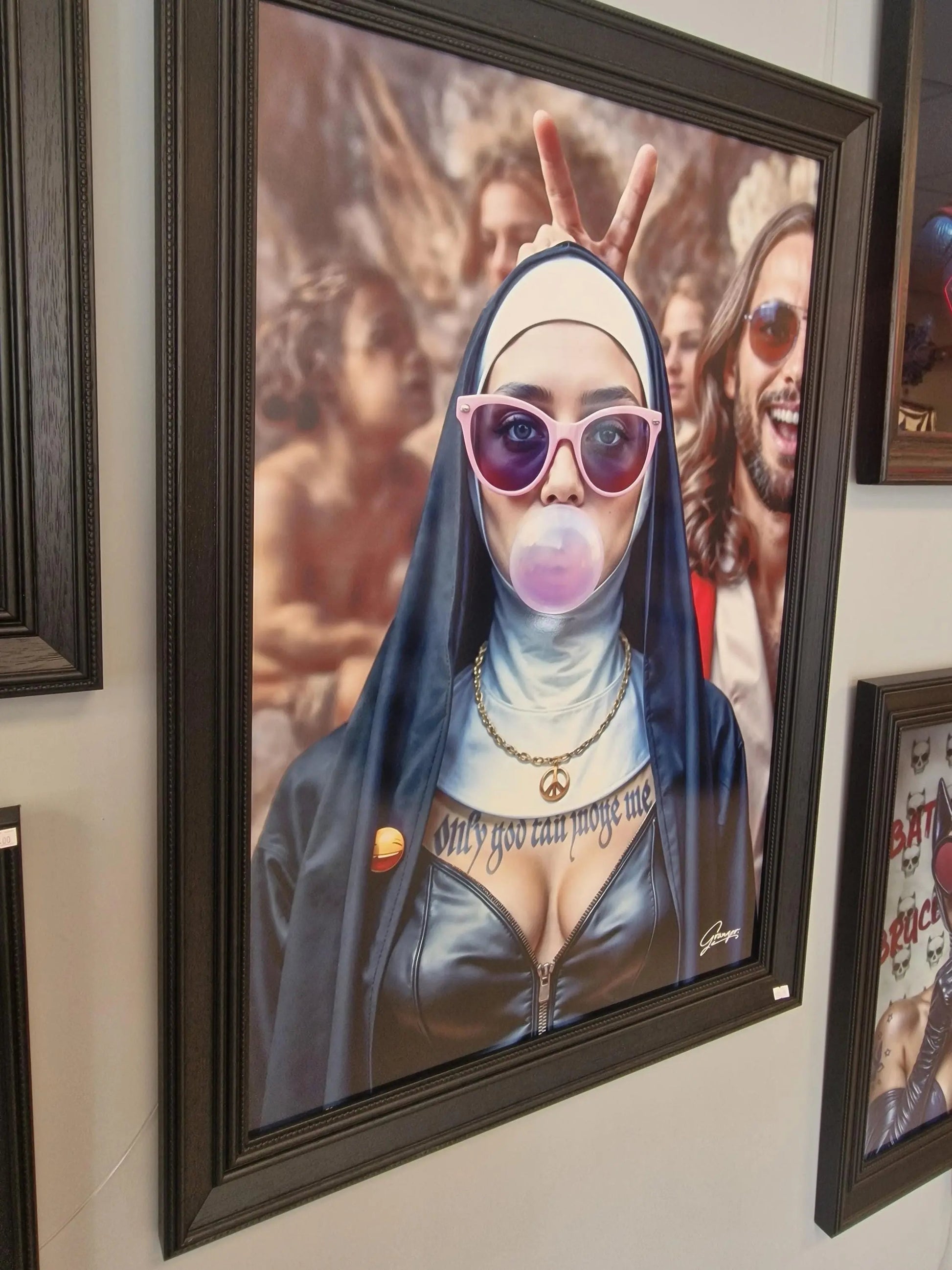 Tableau pop arts Confession III  Alexandre Granger Etsy