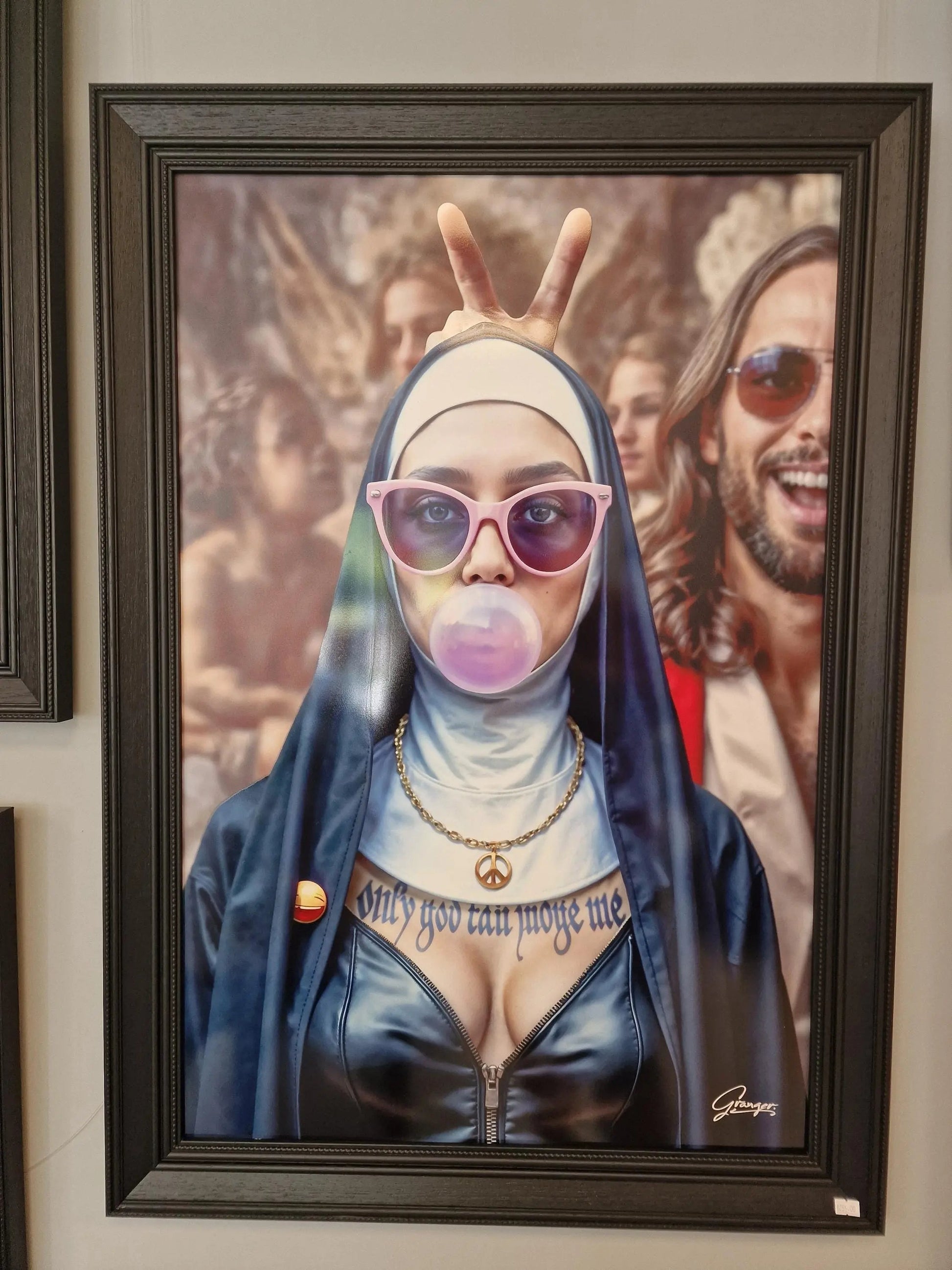 Tableau pop arts Confession III  Alexandre Granger Etsy