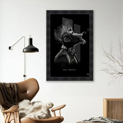 Tableau pop arts Cool Monkey  Sylvain Binet Etsy