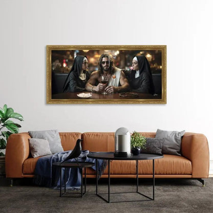 Tableau pop arts The Golgota Bar – Alexandre Granger Etsy