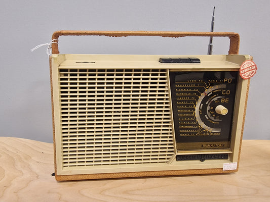 Transistor Vintage  ducret Thomson Transformée en Enceinte Bluetooth – Pièce Unique Artisanale  rechargeable(Ardèche)