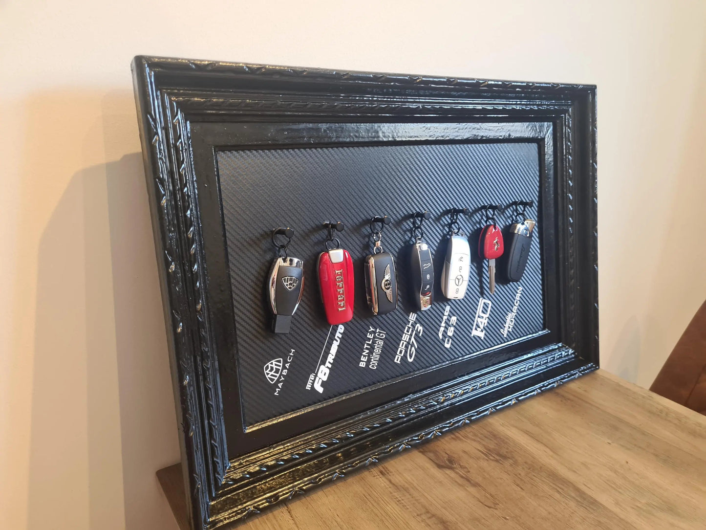 cadre  7 clés supercar Etsy