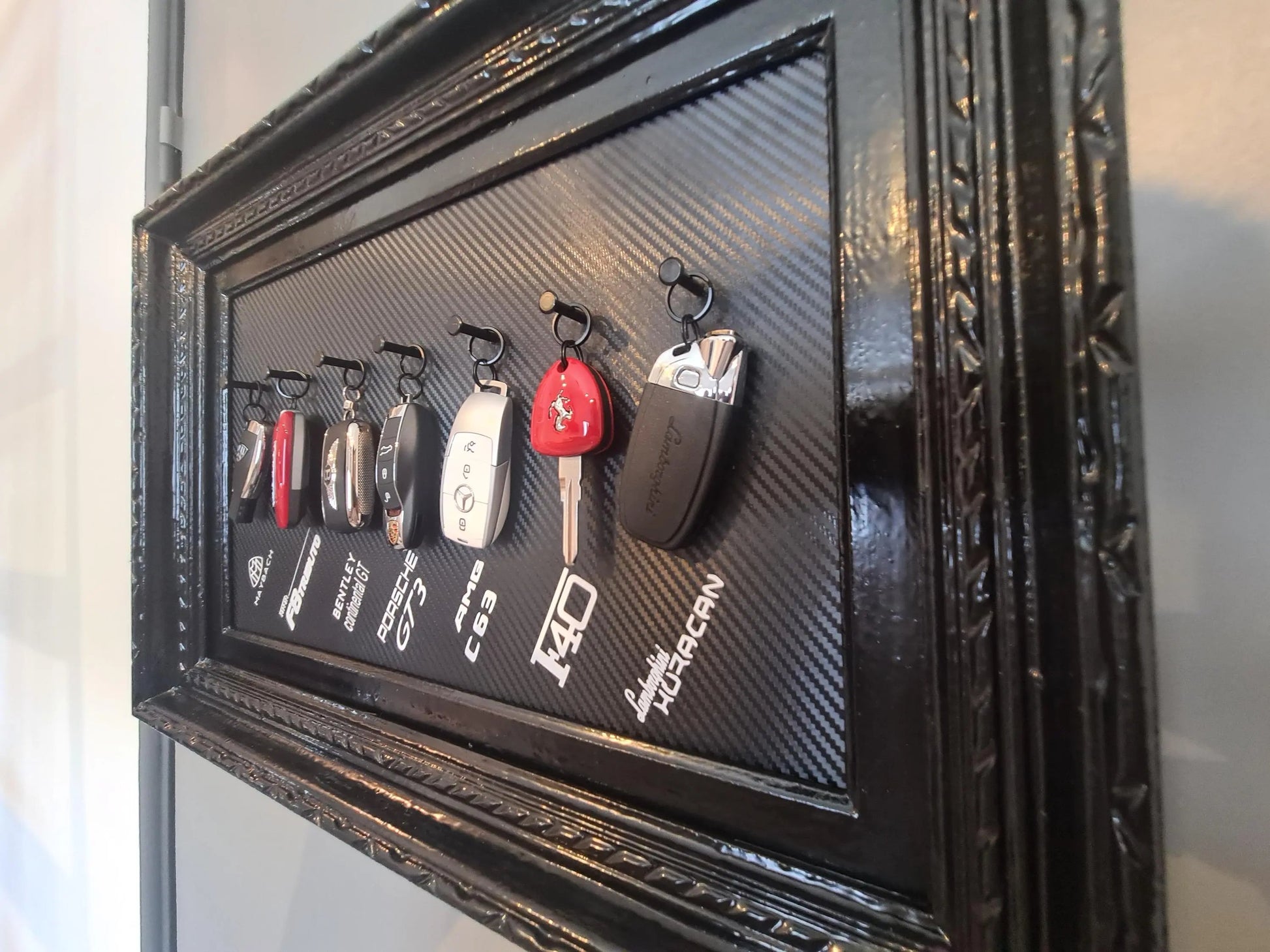 cadre  7 clés supercar Etsy