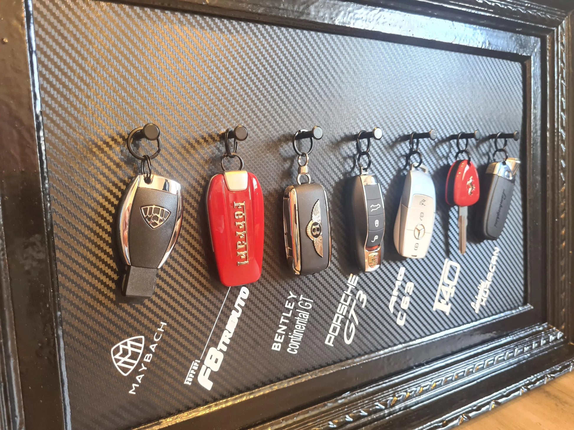 cadre  7 clés supercar Etsy