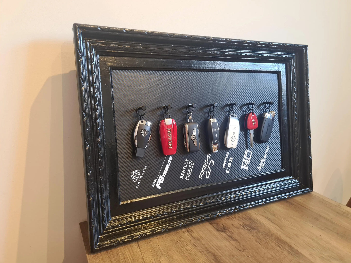 cadre  7 clés supercar Etsy