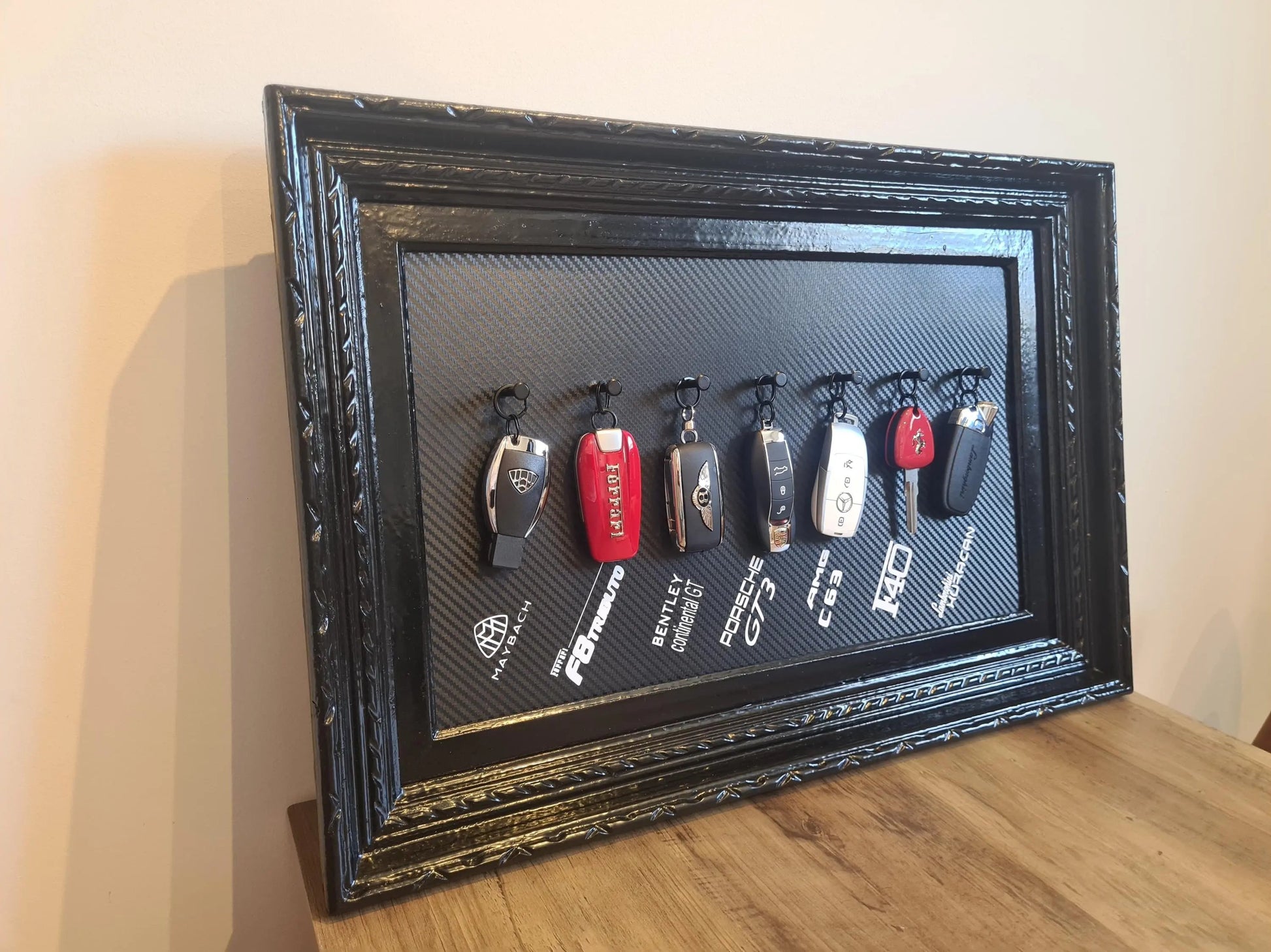 cadre  7 clés supercar Etsy