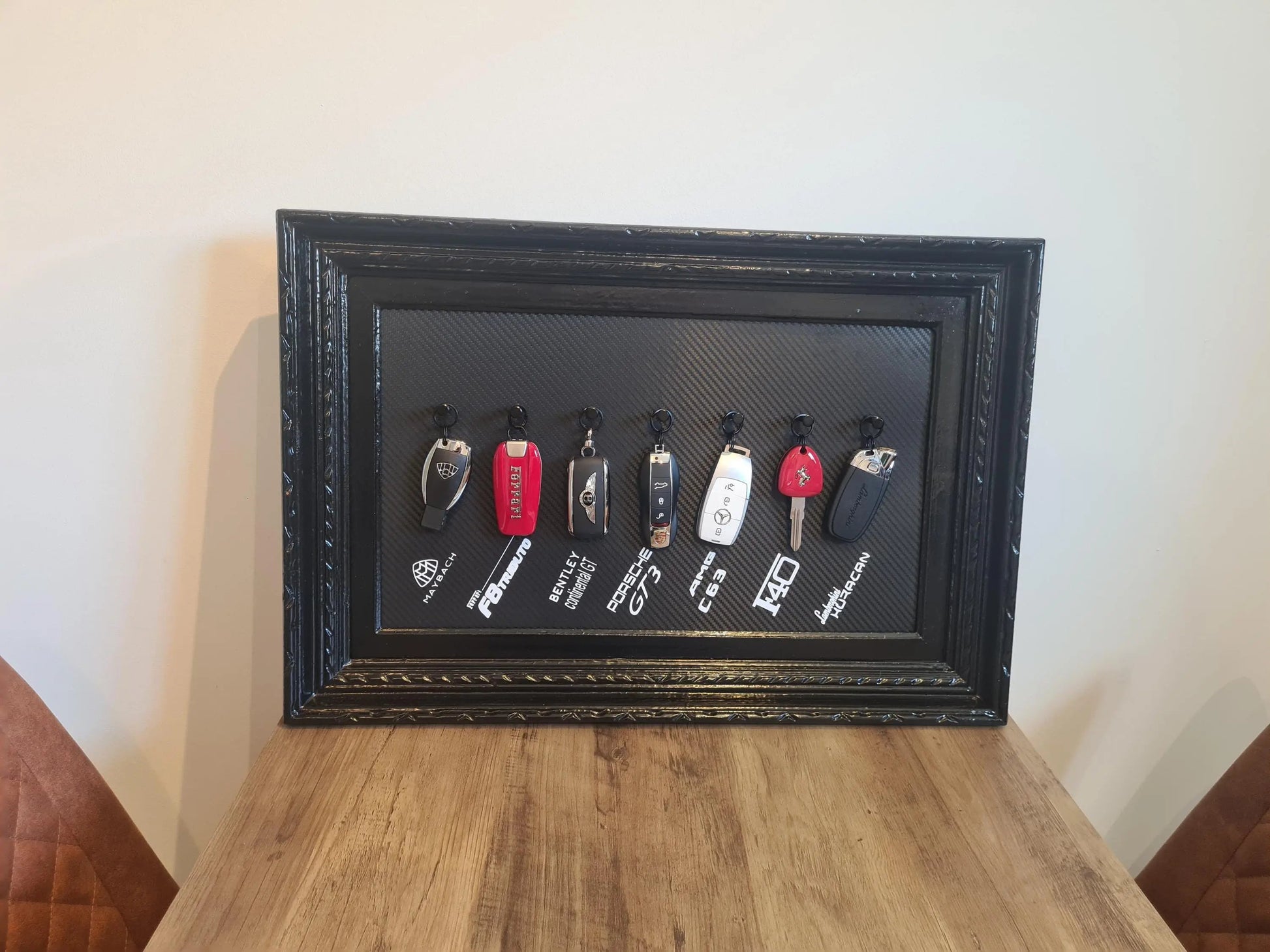 cadre  7 clés supercar Etsy