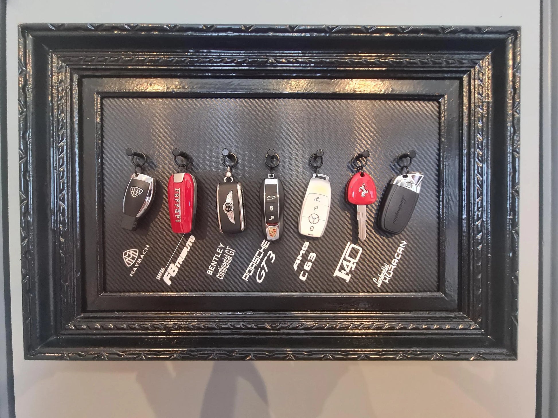 cadre  7 clés supercar Etsy