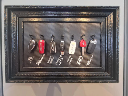 cadre  7 clés supercar Etsy