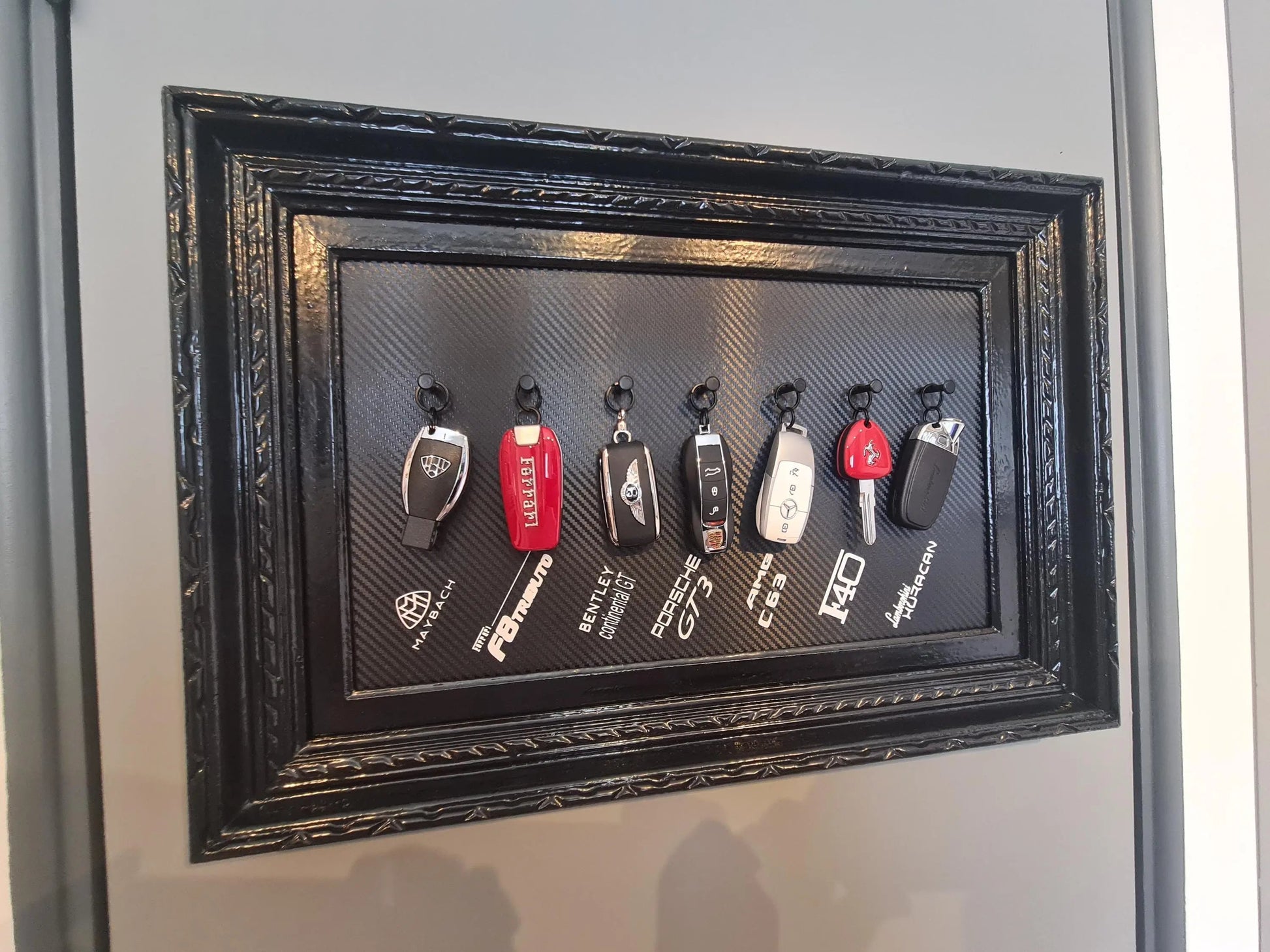 cadre  7 clés supercar Etsy