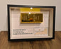 cadre "in case of inflation" lingot d'or Etsy